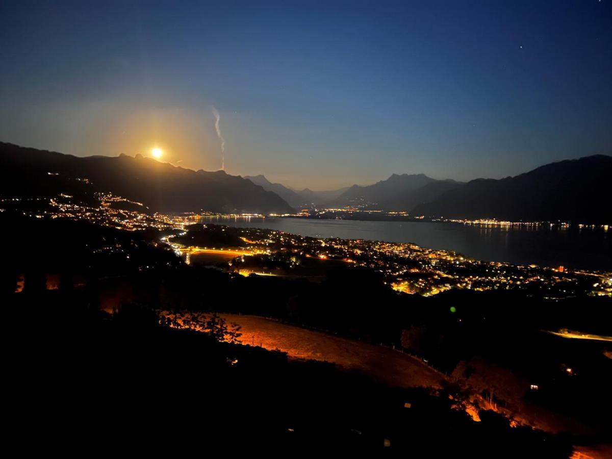 Appartement Moderne Avec Vue Panoramique A Jongny Proche De Montreux Exterior photo