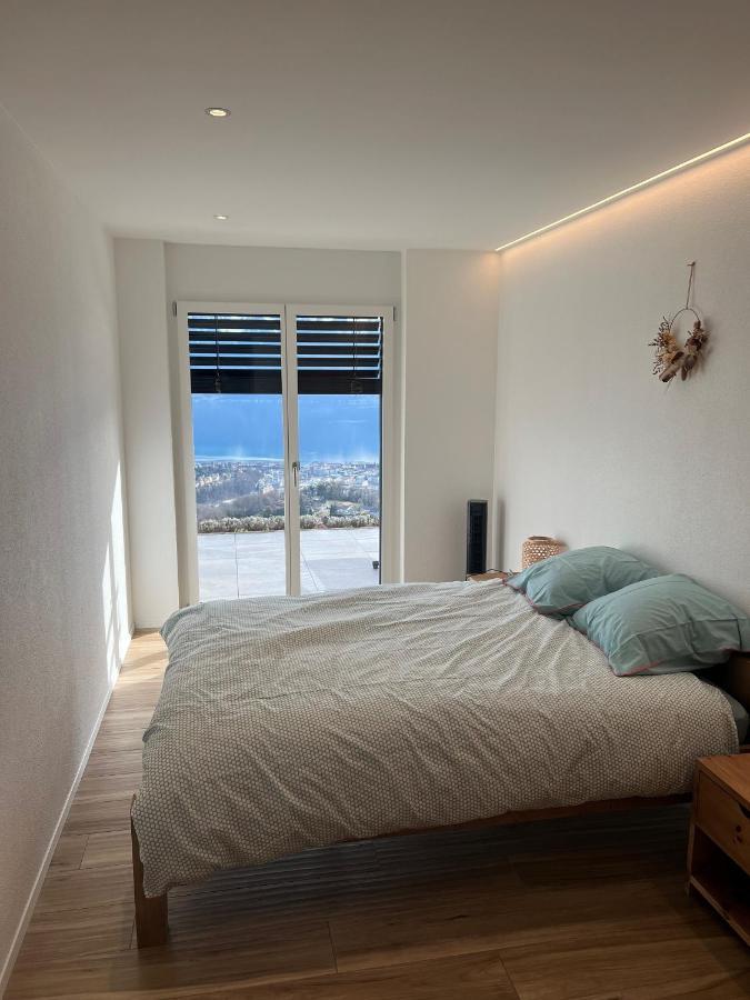 Appartement Moderne Avec Vue Panoramique A Jongny Proche De Montreux Exterior photo